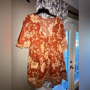 Spell mini Sloan dress with pockets!